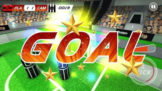 superstar pin soccer goal