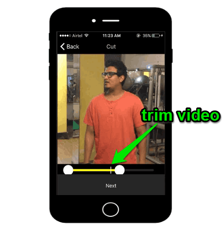 trim video