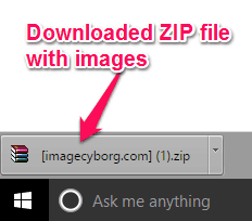 zip file