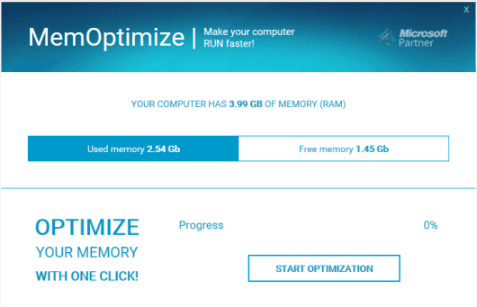 MemOptimizer- interface