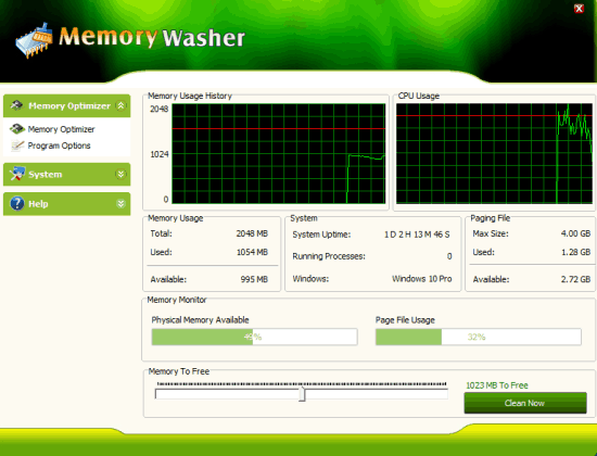 Memory Washer