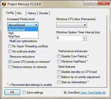 project-mercury-configuration