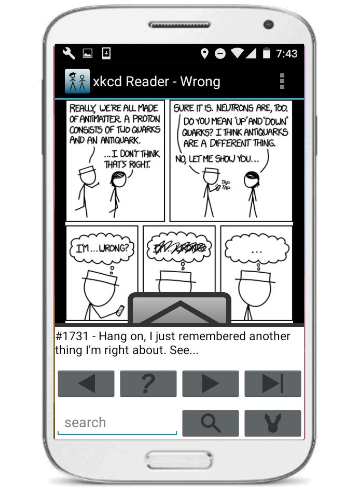 xkcd reader