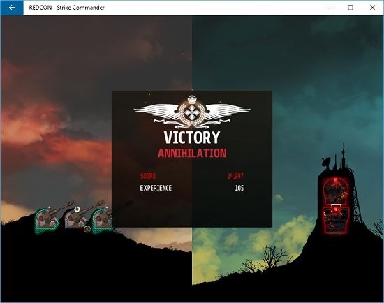 REDCON - Strike Commander battle completed
