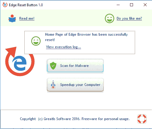 Reset Edge Browser