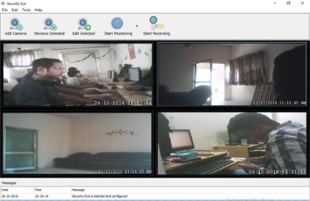 Free Video Recording and Surveillance Software for Windows