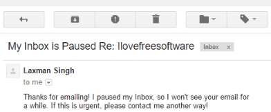 auto responder reply