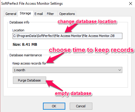 database maintainance