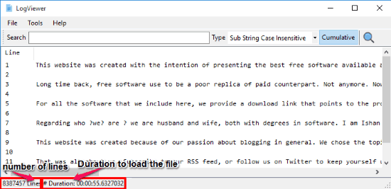 large file viewer