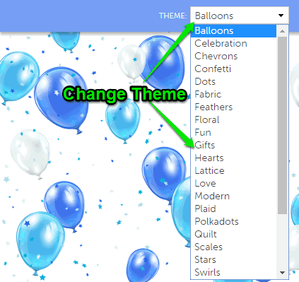 select theme