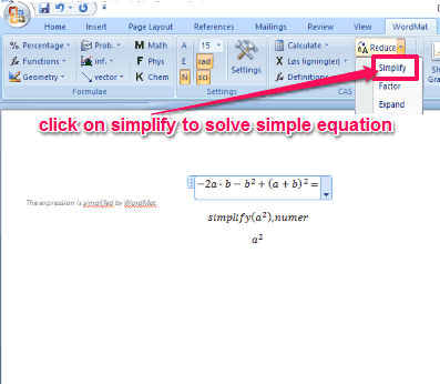 solve equation