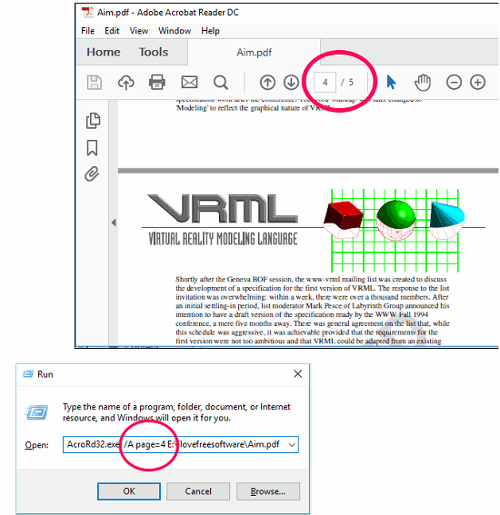 Opening pdf particular page in adobe How to Open a PDF File to a Particular Page