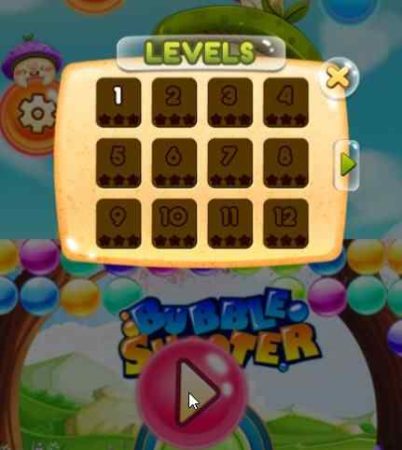 bubble shooter 2 levels