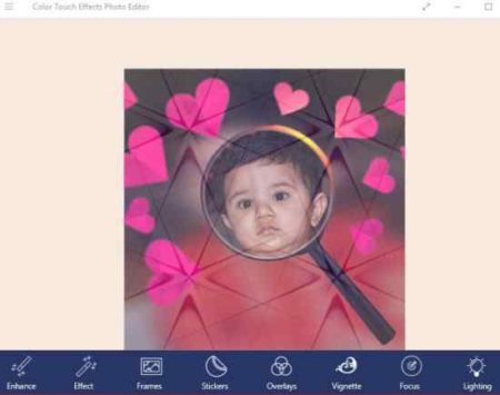 color touch effects photo editor pip