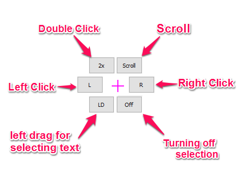 NPointer mouse buttons