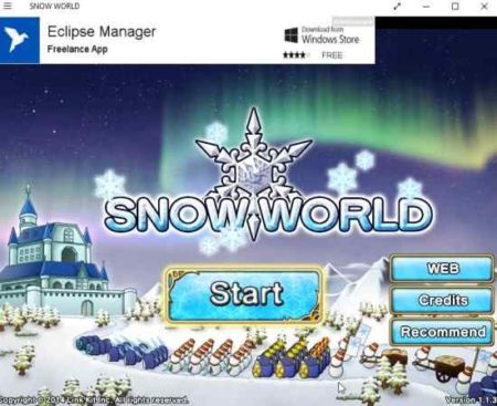 snow world home