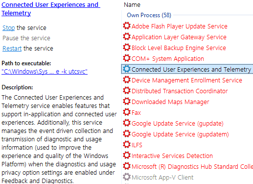 system service info