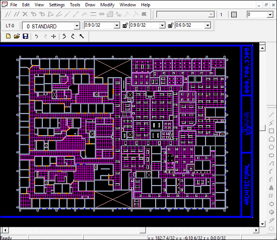 DualCAD-Editting DGN files