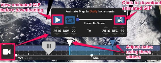 WorldView- capturing animated GIF