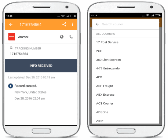 aftership package tracker