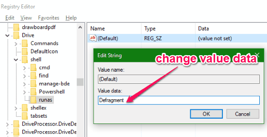 change key value