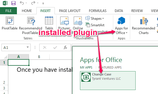 excel plugin