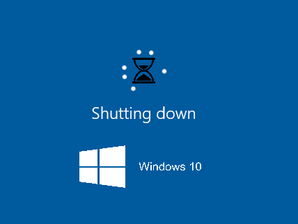 set wait time before forcibly killing applications during shut down in windows 10