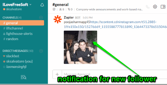 slack notification