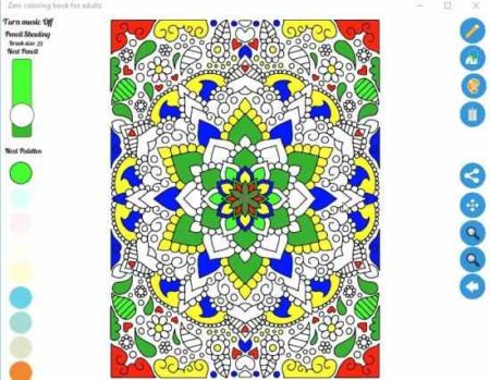 zen coloring app for adults design