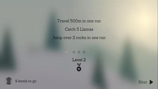 Alto's Adventure level up