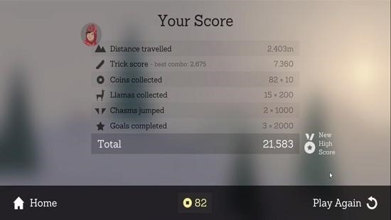 Alto's Adventure score