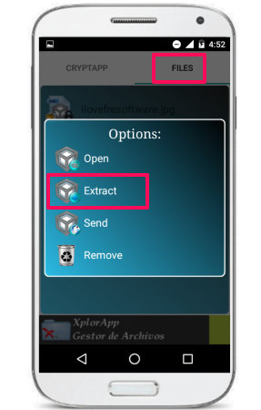 CryptApp extract