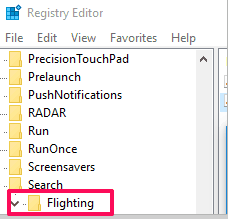 access flighting key