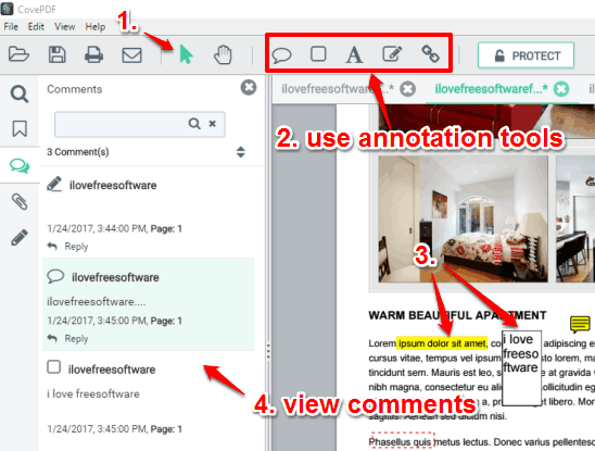 annotate pdf