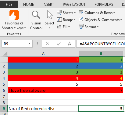 count cell background output