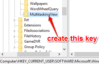 create MultitaskingView keycreate MultitaskingView keycreate MultitaskingView key