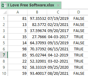 how to generate random numbers in excel