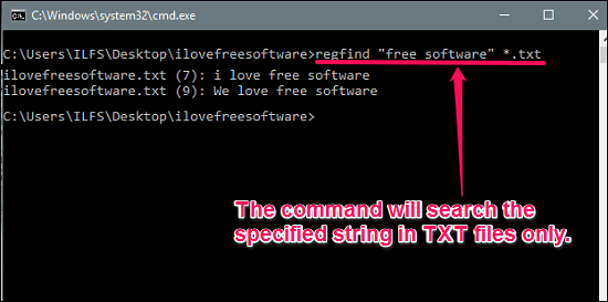 regfind command 2
