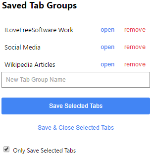 tabbie- group chrome tabs by categories