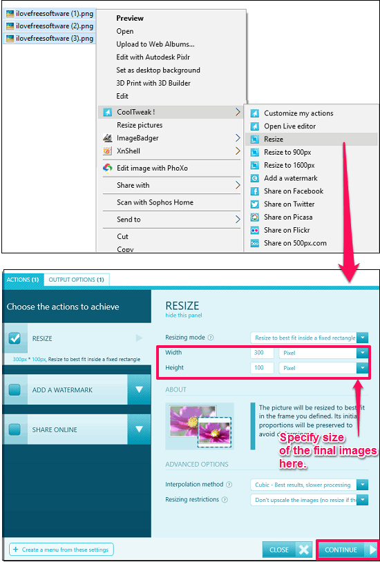 CoolTweak in action