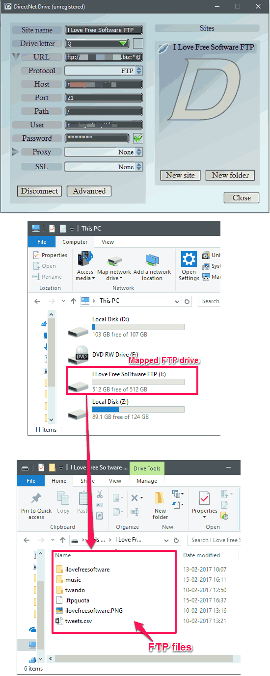 DirectNet Drive in action