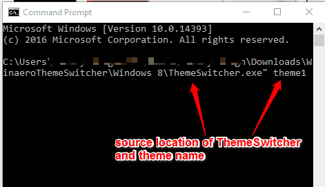 copy source location of themeswitcher and theme name