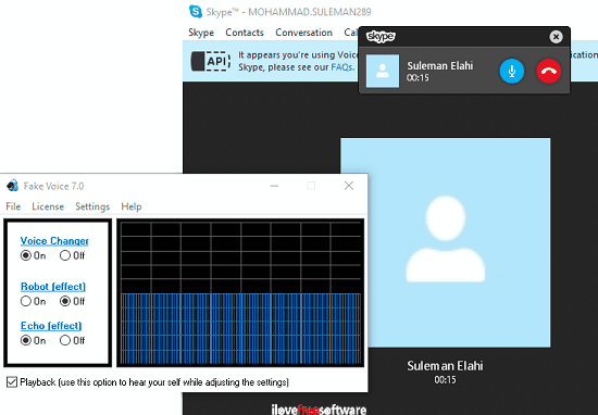 fake Voice In Action