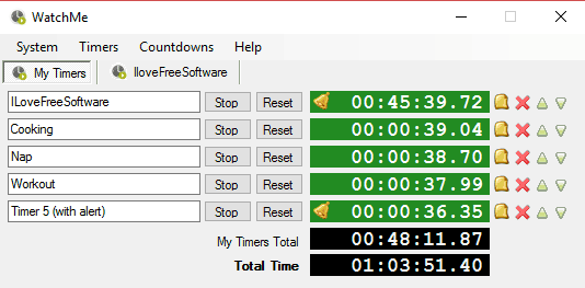 5 Multiple Countdown Timer Software For Windows-watch me