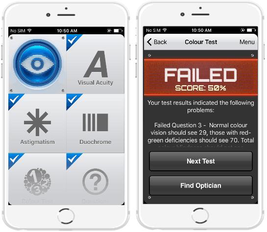 iphone apps to test color blindness-vision test