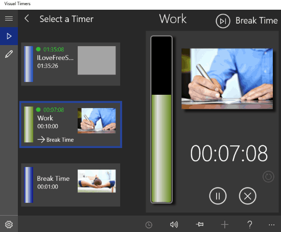 windows 10 multi timer apps-visual timers