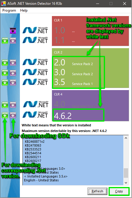 asoft .net detector in action