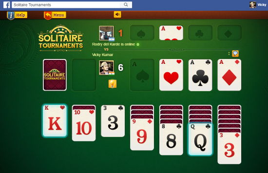 Solitaire Tournament Facebook