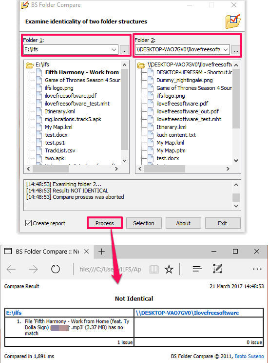 BS Folder compare