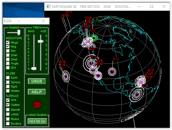 earthquake 3d